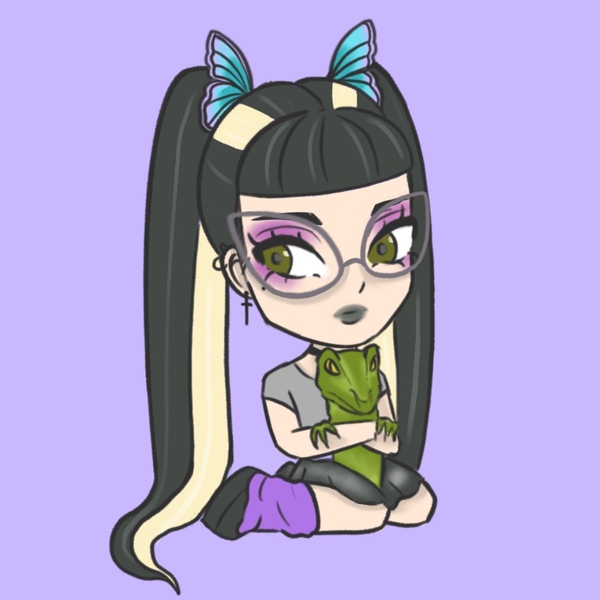colored chibi sketch