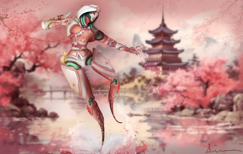 full rendered illustrations 