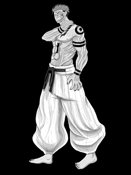Sketch (Colored) Full-body
