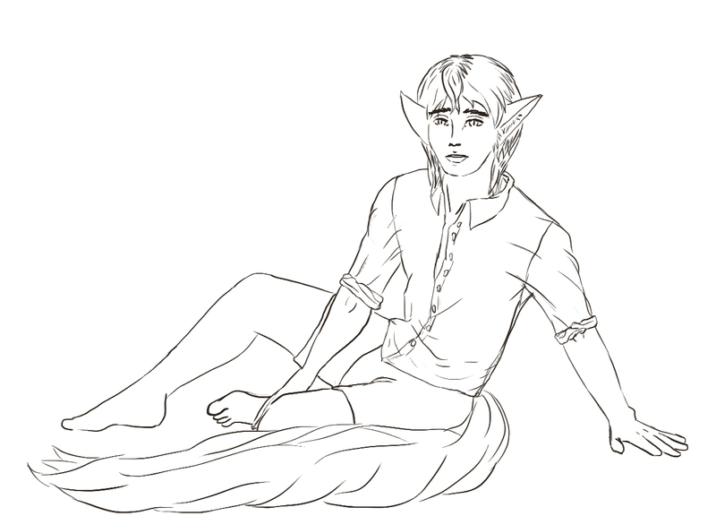  Character Lineart