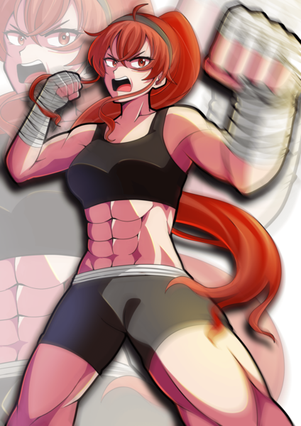 Muscle Character Illustration