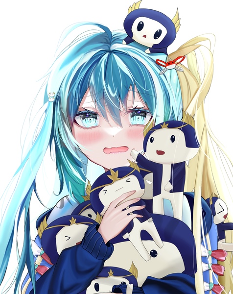 Colored Bust Up Anime illustration
