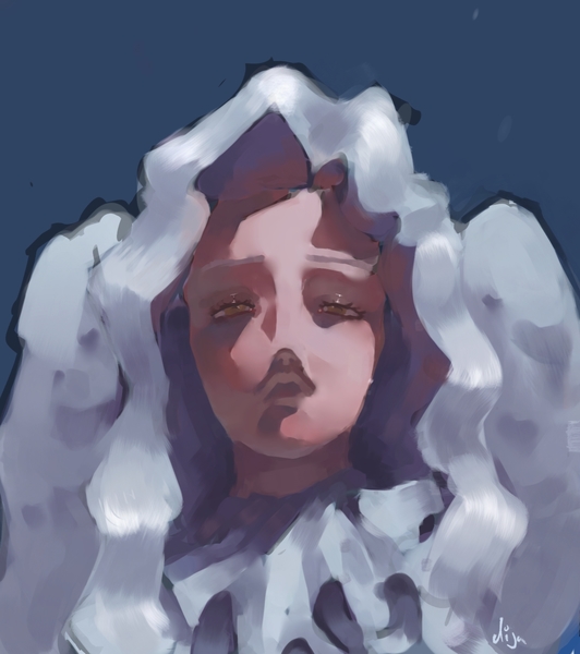Fully rendered headshot human