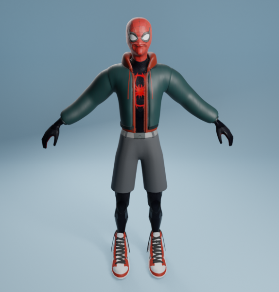 3d spiderman model
