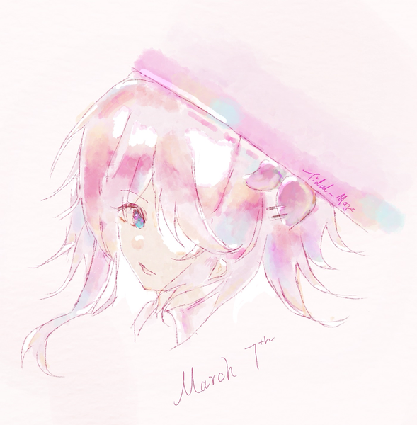 Watercolor Profile Sketch