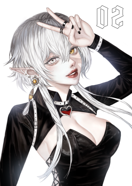 Colored Headshot/Portrait