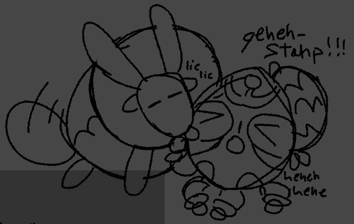 noncolored sketch