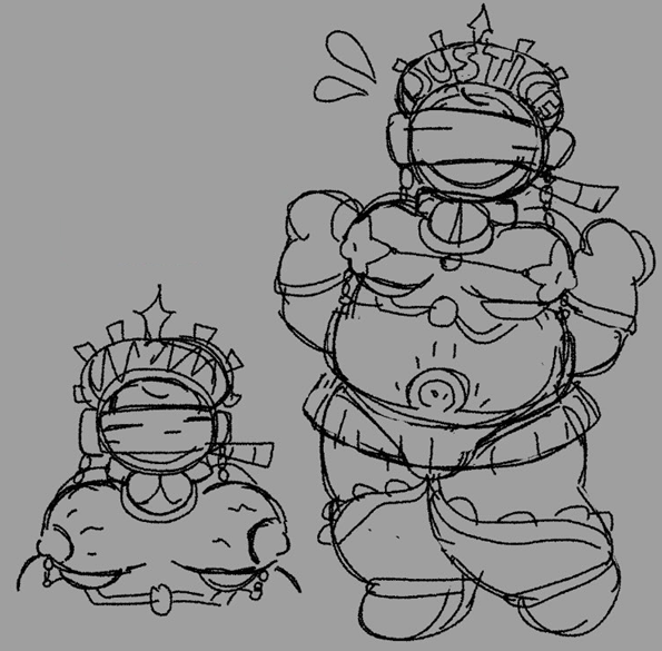 NSFW noncolored sketch