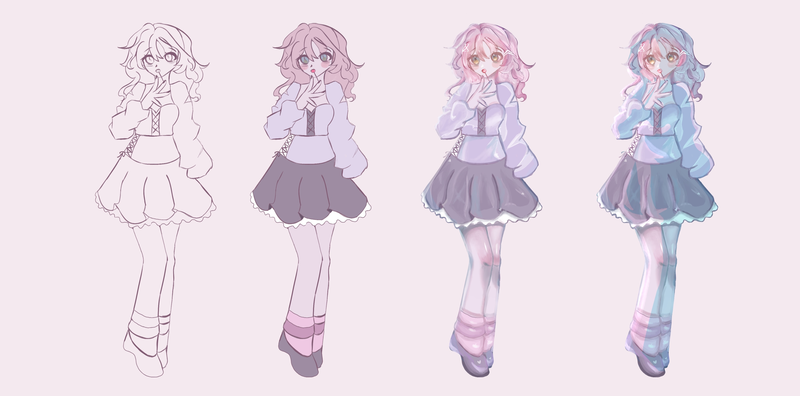 dreamy oc art