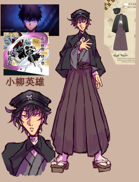 Colored/Rendered Character Sheets