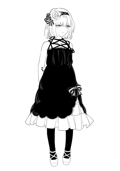 Full-body Lineart (girls)