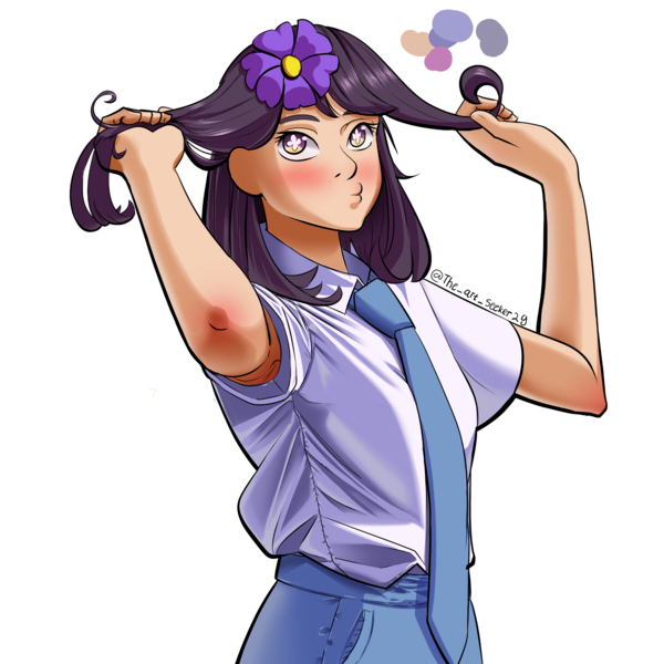 HALF-BODY ILLUSTRATION