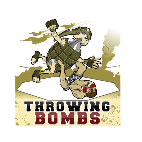 MMA Artwork Throwing Bombs