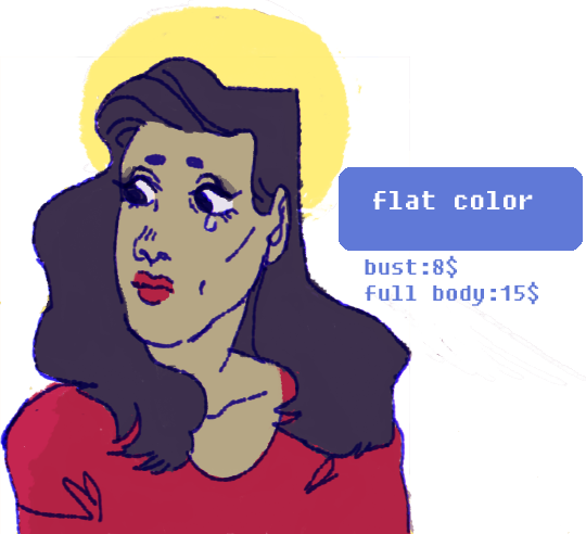 flatcolors  bust