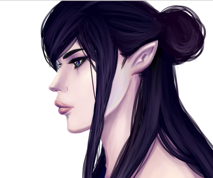 Digital Painting Profile/Headshot