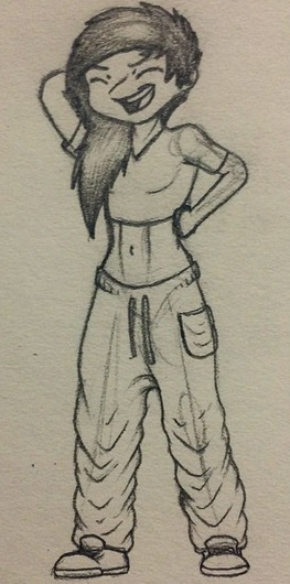 Chibi Full-Body Sketch