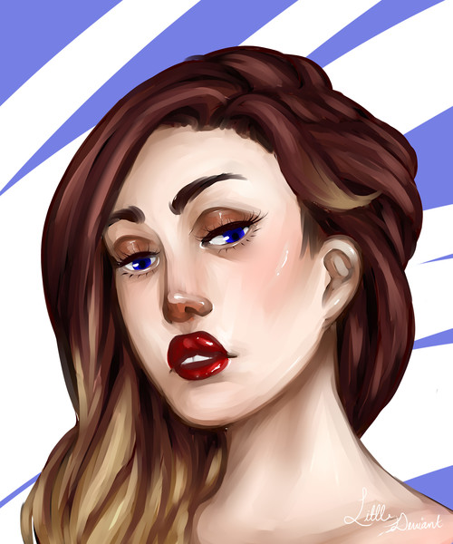 Bust Portrait - Done on Stream!