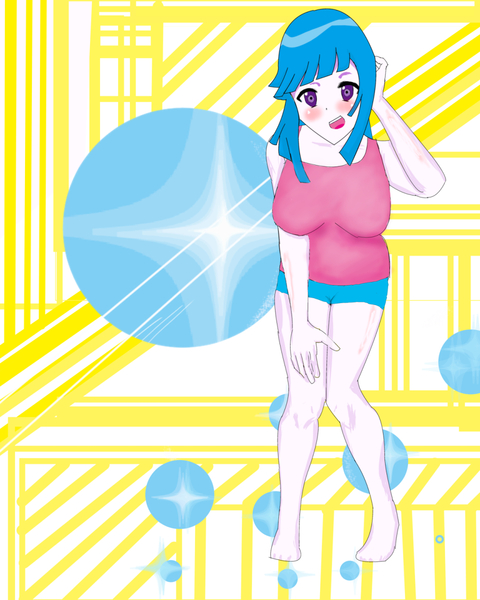 Full Body w/ background color