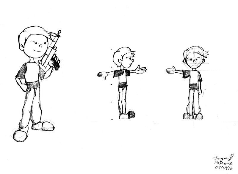 Character design sketch