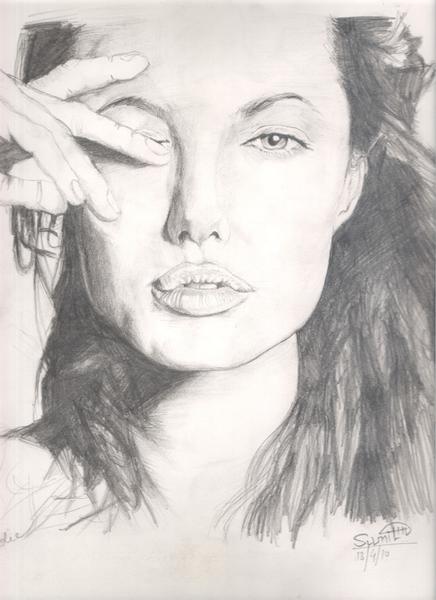 Realistic Pencil Sketch Portrait 