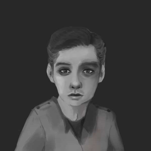 Monochrome Portrait Bust