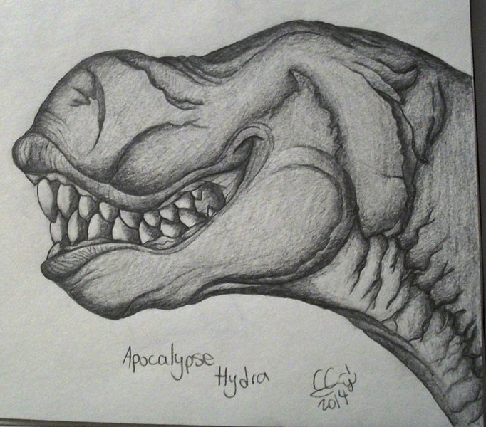 Creature Pencil Sketch