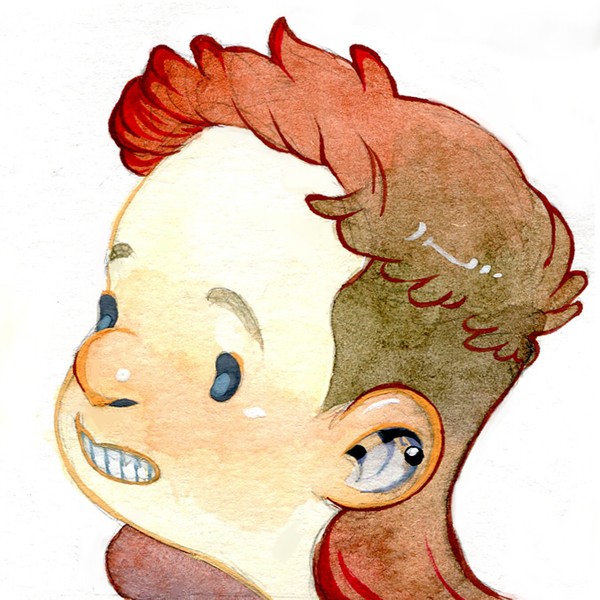 Watercolor avatar