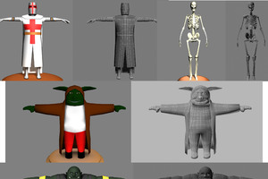 Game character - Low poly