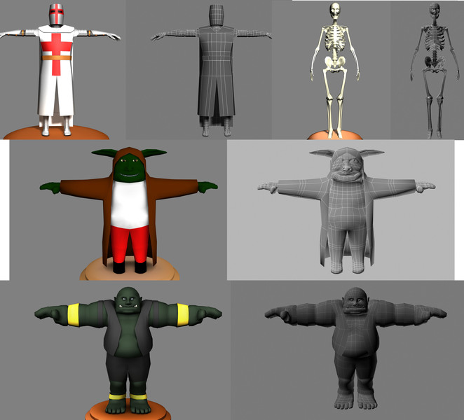 Game character - Low poly