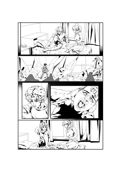 Sequential art panels