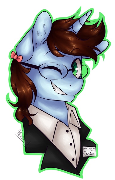 Colored +Shaded MLP Headshot