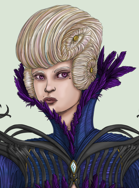 Detailed: Colored Bust