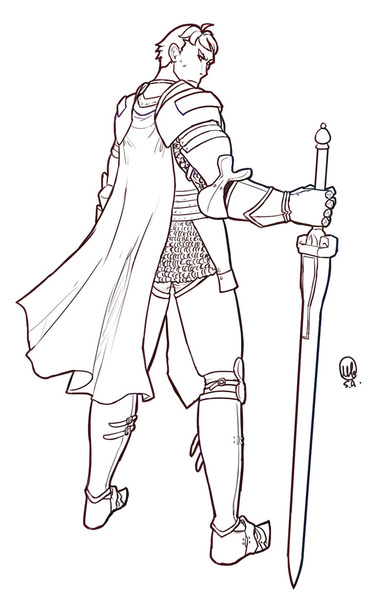 [FULL BODY] Lineart