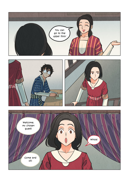 Colored Comic Page
