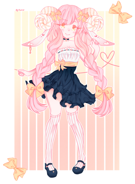 Colored Full Body w/ Simple Background 