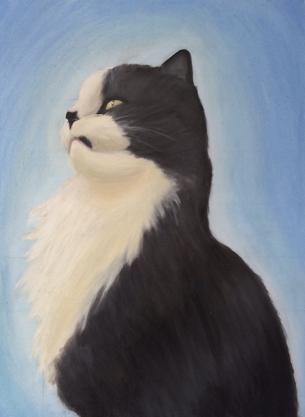 Oil Painted Pet Portrait