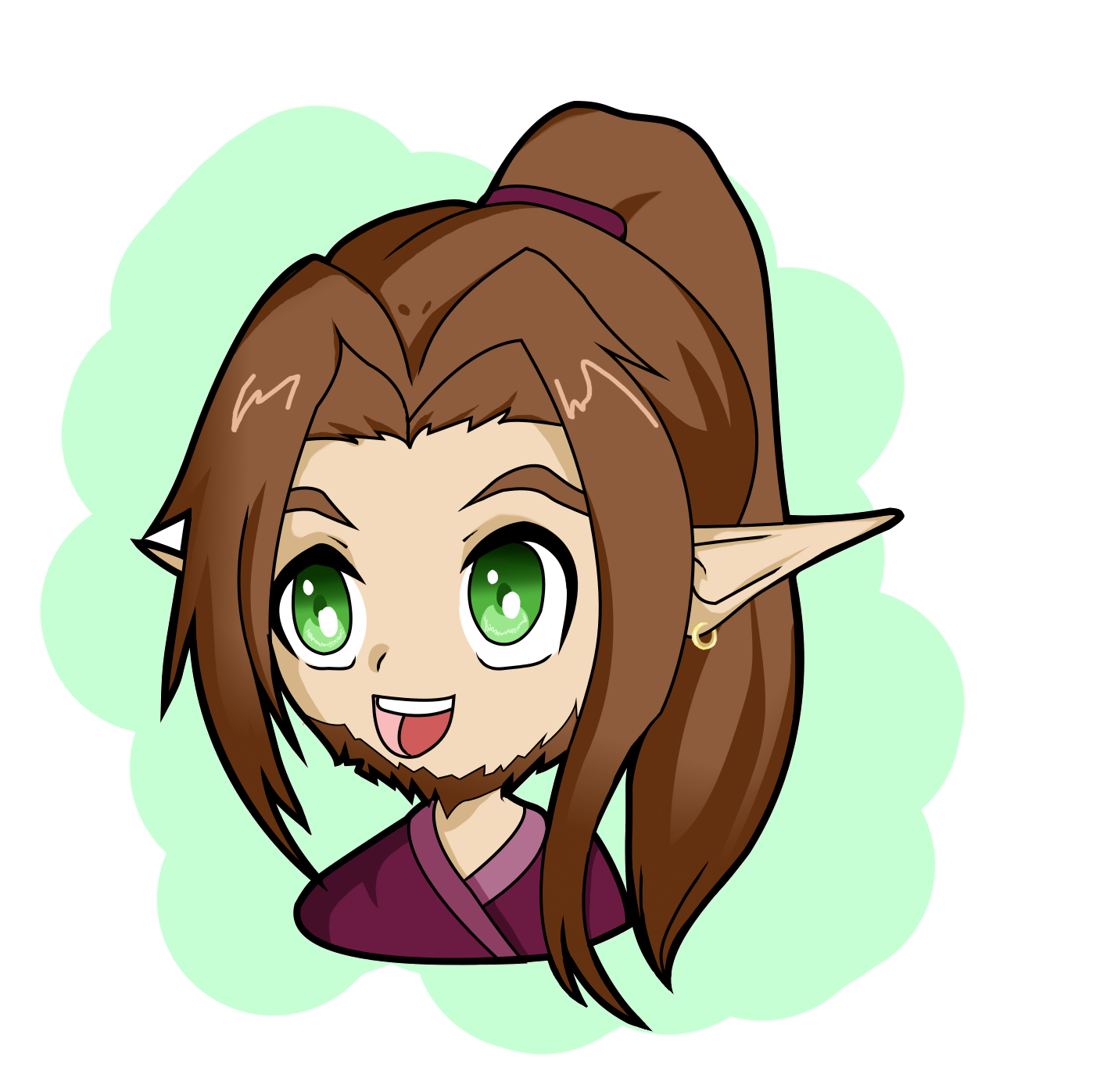 Chibi Headshot - Artists&Clients