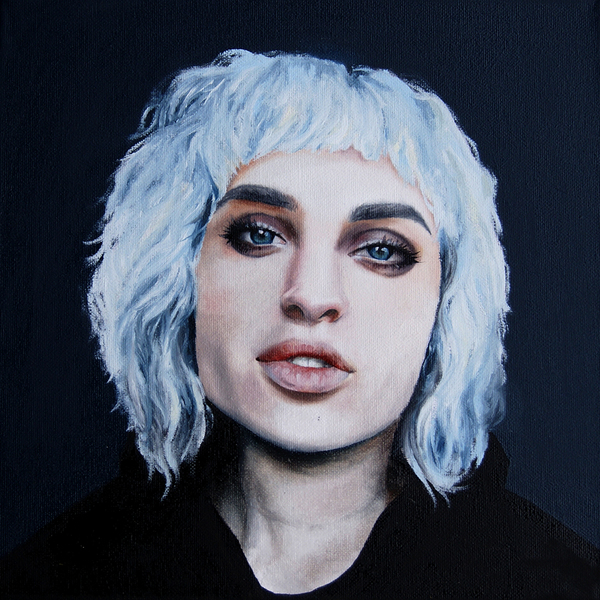 Oil-paint Canvas Portrait