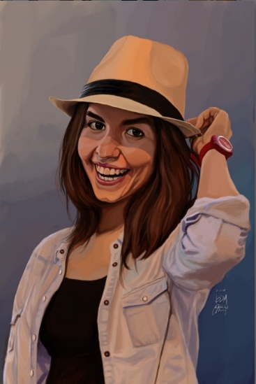 Digital Painting Portrait