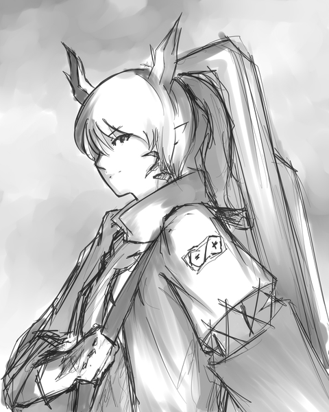 Grayscale Sketch 