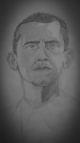 Photorealistic pencil portrait (bust)