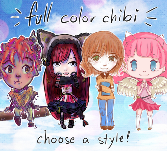 Choose a style! Full Color Chibi