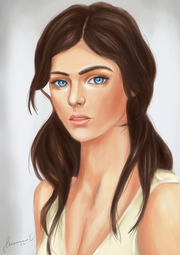 Realistic Digital Painting - Portrait - Artists&Clients