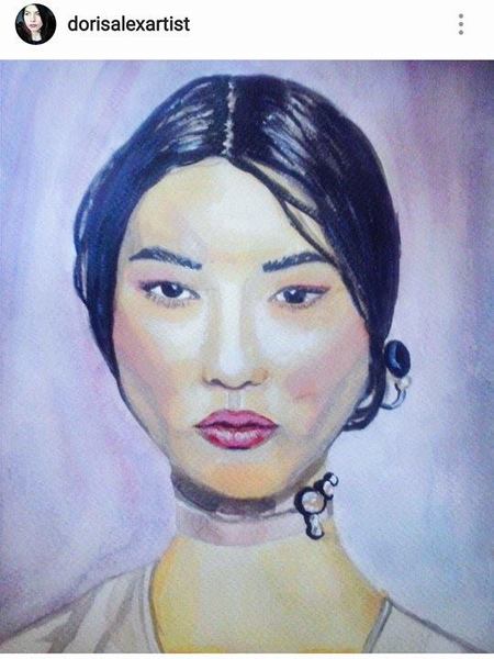Chinese girl portrait
