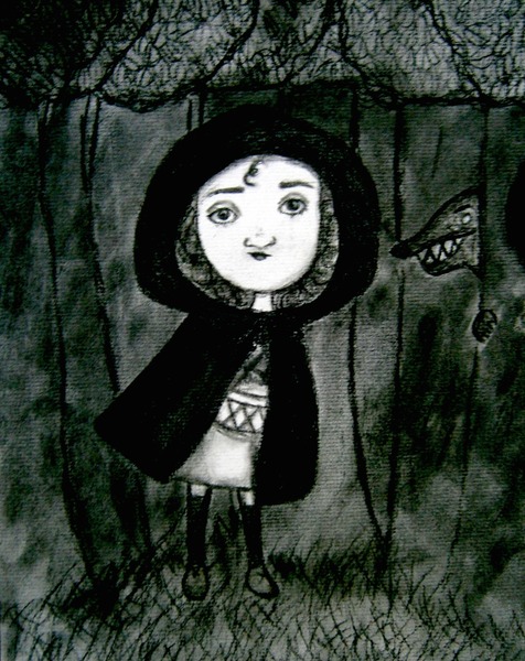 Charcoal Illustration of Your Favorite Fairytale