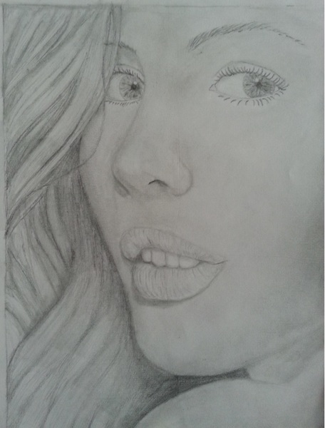 Pencil Portrait Sketch