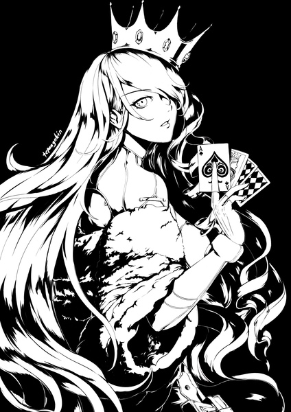 Anime/Manga Black and White Commission
