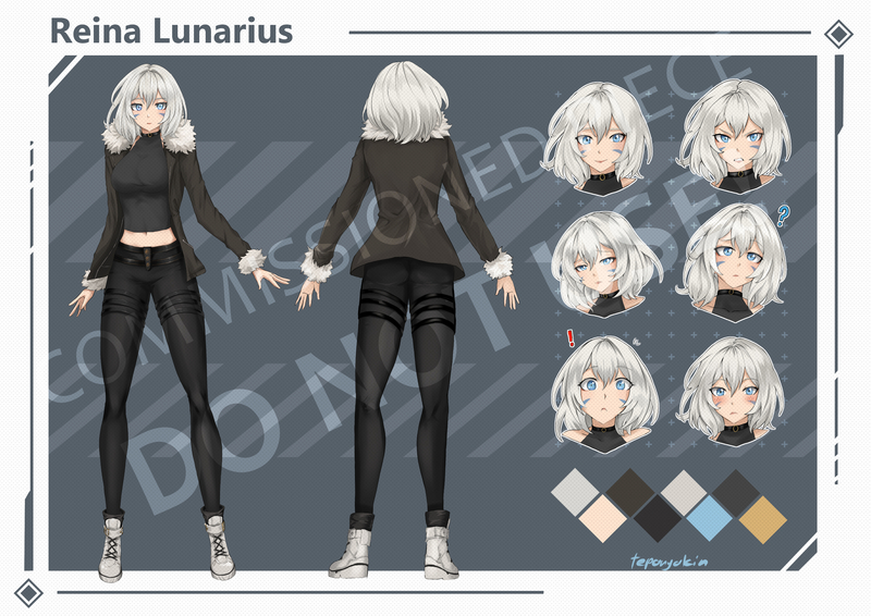 Character Sheet Commission Anime-style