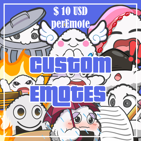 Custom emote Twitch Discord and other