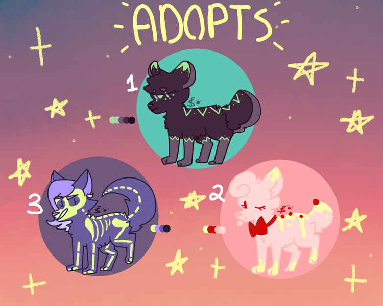 Color palette adopts